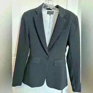 1 State One Button Tailored
Blazer With Cuffed Buttons‎ - Black - Size 00